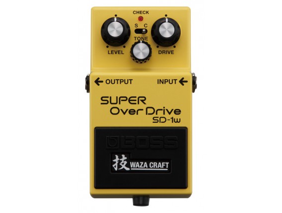 BOSS SD-1W - Super Distortion Waza Craft Special Edition (circuit analogique)