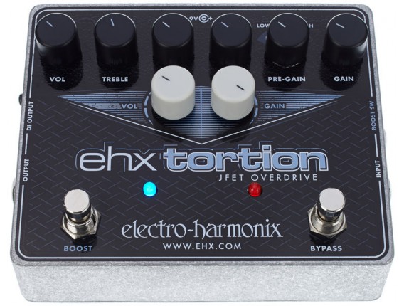 ELECTRO-HARMONIX Ehx Tortion - JFET Overdrive (9.6DC-200 Power supply included)