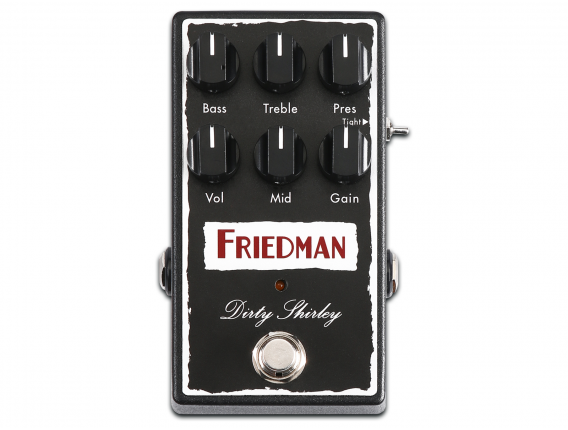 FRIEDMAN Dirty Shirley OD - Pédale Overdrive (basée sur ampli Dirty Shirley)
