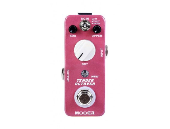 MOOER Tender Octaver MKII - pédale octaver analogique, 3 algorithmes