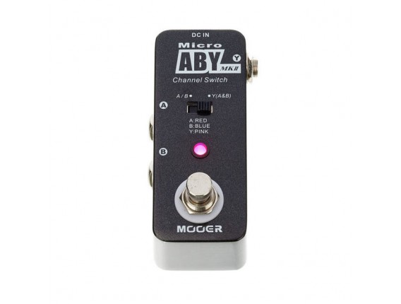 MOOER Micro ABY mkII - Switcher a/b/y version 2 (a/b ou a+b)