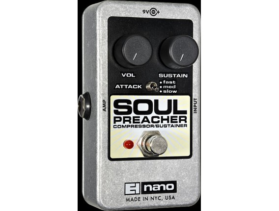 ELECTRO-HARMONIX Soul Preacher - Compressor/Sustainer - Série Nano