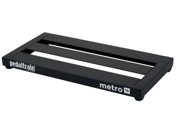 PEDALTRAIN PT-M16-SC Metro 16 SC - Pedalboard 40.6x20.3x3.5 cm, avec softcase