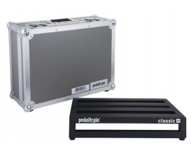 PEDALTRAIN PT-CLJ-TC Classic JR TC - Pedalboard 45.7x31.7x8.9 cm, avec Tour Case