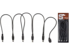 STAGG SPS-DC-5M1F CABLE ALIM.DC 5 PEDALES EFFETS