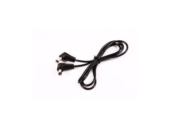 VOODOO LAB PPBAR-R24 - Câble alim mâle / mâle connecteurs 2,1mm coudés