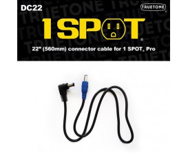 TRUETONE - DC22 - Câble standard (5,5x2,1mm) de 56cm pour alimentation 1 Spot Pro