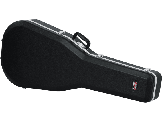 GATOR GCDREAD-12 - Etui en ABS Deluxe pour guitare folk Dreadnought 12 cordes