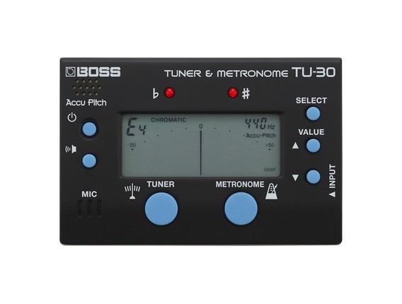 BOSS TU-30 Accordeur et métronome