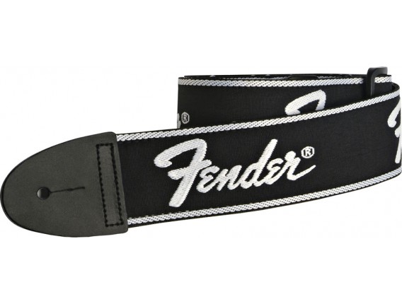FENDER 0990671000 Fender Running Logo Strap, Black