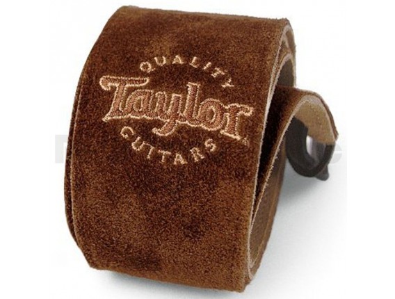 TAYLOR 62003 Suede Guitar Strap, Chocolate (idem 60002)