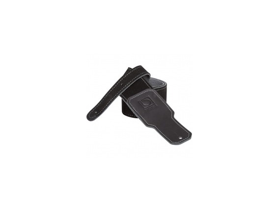 BOSS BSS-25-BLK Sangle en daim noir 2,5"
