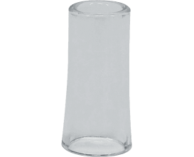 DUNLOP 235 - Bottleneck en verre, modèle large évasé (23x32x69mm)