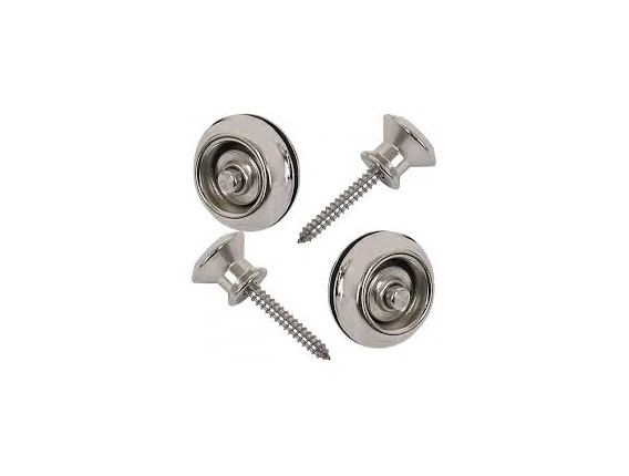 DUNLOP SLS1501 - Système de verrouillage pour sangle guitare Straplock, nickel