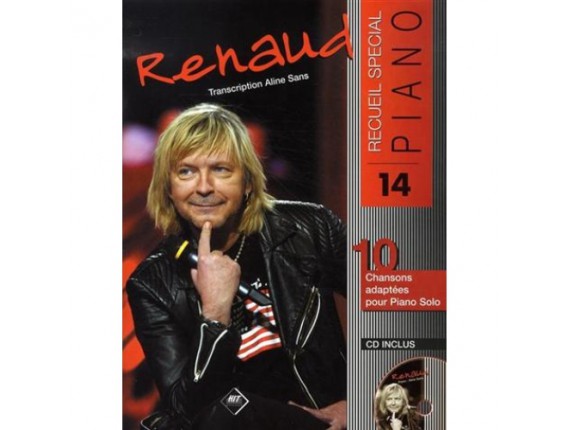 LIBRAIRIE - Renaud Recueil Special Piano Vol. 14 (Avec CD) - Ed. Hit Diffusion
