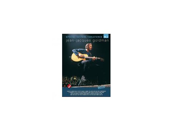 LIBRAIRIE - Jean-Jacques Goldman Special Guitare Tablatures vol.2 - Hit Diffusions