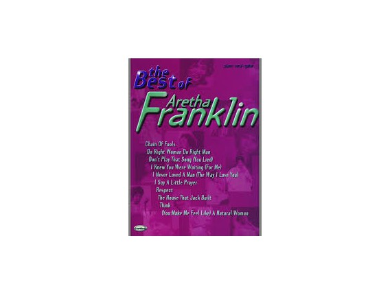LIBRAIRIE - The Best of Aretha Franklin (Piano, vocal, guitar) - Ed. Carisch