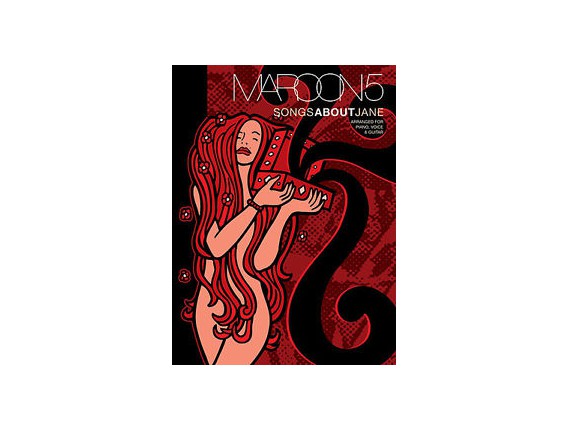 Maroon 5 Songs About Jane arranged for Piano, Voice & Guitar