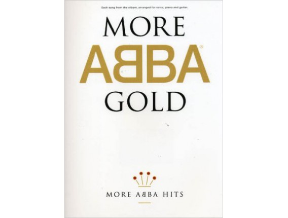 More Abba Gold Hits (Voice, Piano, Guitar) - Wise Publications