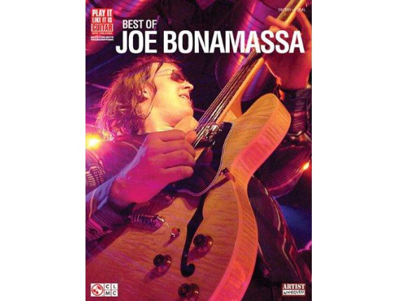 Joe Bonamassa - Best Of - Cherry Lane. Guitare.