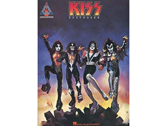 Kiss Destroyer (Recorded Guitar Versions) - Hal Leonard
