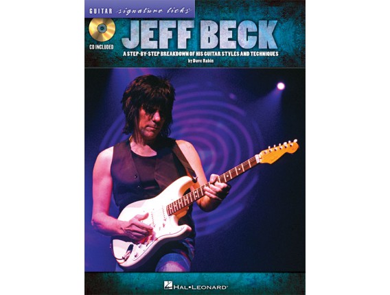 Jeff Beck Guitar Signature Licks (Avec CD) - Hal Leonard