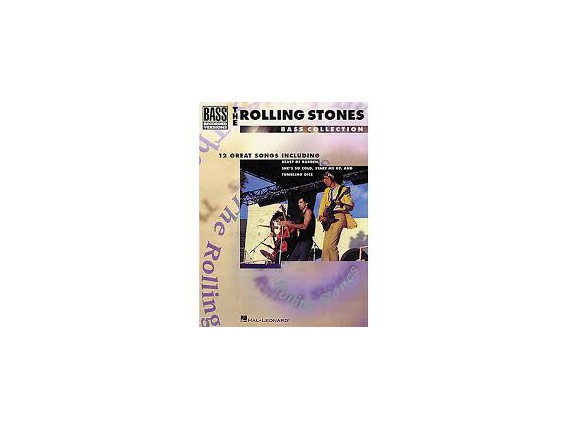 LIBRAIRIE - The Rolling Stones Bass Collection (Recorded bass versions) - Hal Leonard