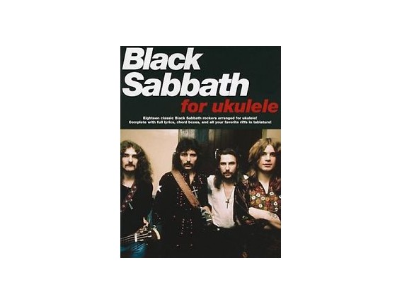 Black Sabbath For Ukulele - Music Sales America - Hal Leonard