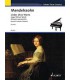 LIBRAIRIE - Mendelssohn Chansons sans Paroles - Schott Piano Classics