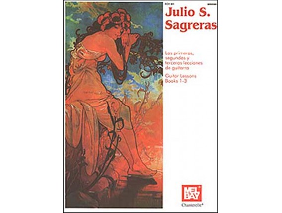 LIBRAIRIE - Julio S. Sagreras - Guitar Lessons Book 1-3 - Ed. Chanterelle