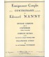 Enseignement Complet de la Contrebasse par Edouard Nanny - 1ère Partie - Ed. A. Leduc