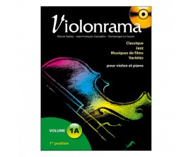 Violonrama Volume 1A (Avec CD) - B. Garlej, JF. Gonzales, D. Le Guern - Hit Diffusions