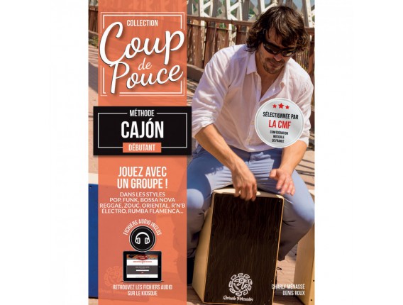 Coup de Pouce Débutant Cajon, avec CD - D.Roux et C. Ménassé