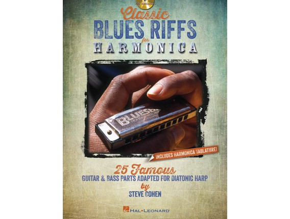 Classic Blues Riffs for Harmonica (Avec CD) - Steve Cohen - Hal Leonard
