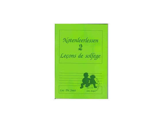 LIBRAIRIE - Leçons de solfège Vol.2, CD - Luc de Smet