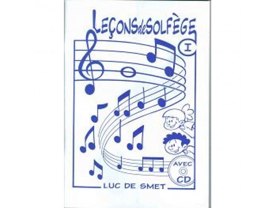 LIBRAIRIE - Leçons de solfège Vol.1, CD - Luc de Smet