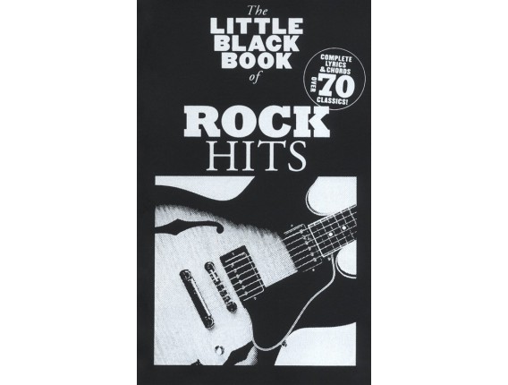 LIBRAIRIE - The Little Black Book of Rock Hits - (Ed. Music Sales)