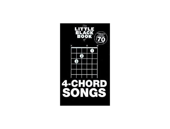 The Little Black Book of 4-Chord Songs (Complete Lyrics & Chords Over 70 Classics) - Music Sales Group
