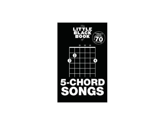 LIBRAIRIE - The Little Black Book of 5-Chord Songs - Wise Publications
