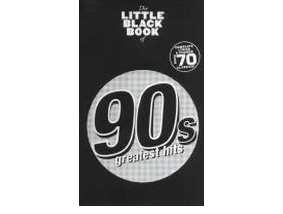 LIBRAIRIE - The Little Black Book of 90's Hits - Wise Publications