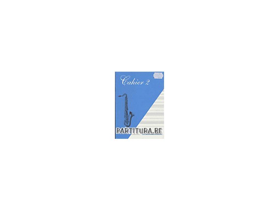 LIBRAIRIE - Cahier 2 Musicalia - Cahier de portées