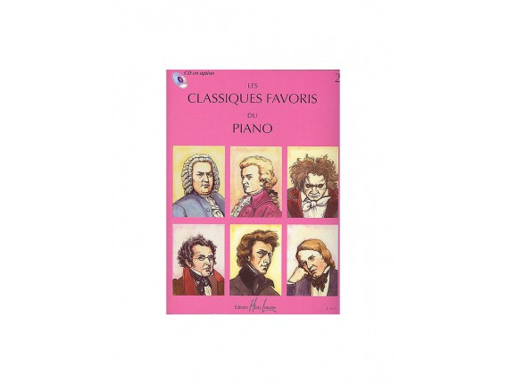 LIBRAIRIE - Les Classiques Favoris du Piano Vol 2 - Editions Lemoine