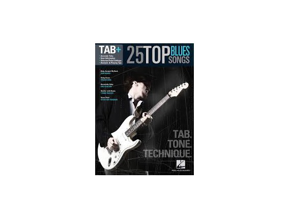 25 Top Blues Songs (Tab, Tone, Technique) - Hal Leonard