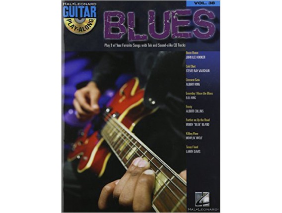 LIBRAIRIE - Guitar Play Along vol. 38 Blues (avec CD) - Hal Leonard