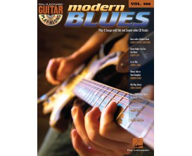 Guitar Play Along vol. 166 Modern Blues (avec CD) - Hal Leonard