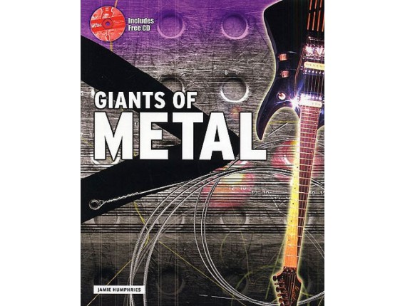 Giants of Metal (Guitar Tab - Avec CD) - Jamie Humphries