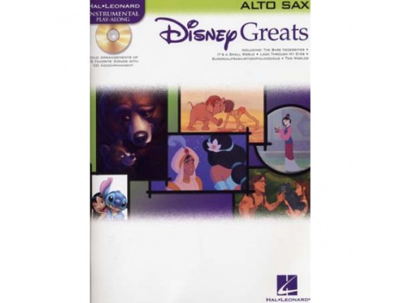 Disney Greats Instrumental Play Along (Sax Alto) - Hal Leonard