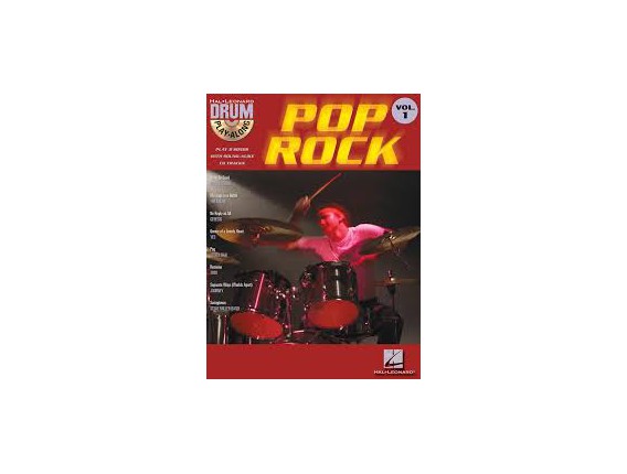 LIBRAIRIE - Drums Play Along Pop Rock Vol. 1 (CD inclus) - Hal Leonard