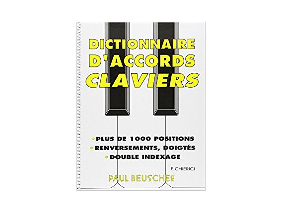 Dictionnaire d'Accords Claviers - F. Chierici - Editions Paul Beuscher