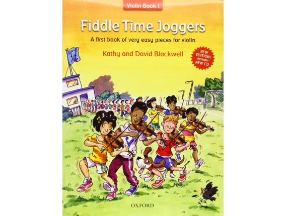 LIBRAIRIE - Fiddle Time Joggers - Violin book 1 (avec CD) - K. & D. Blackwell - Ed. Oxford